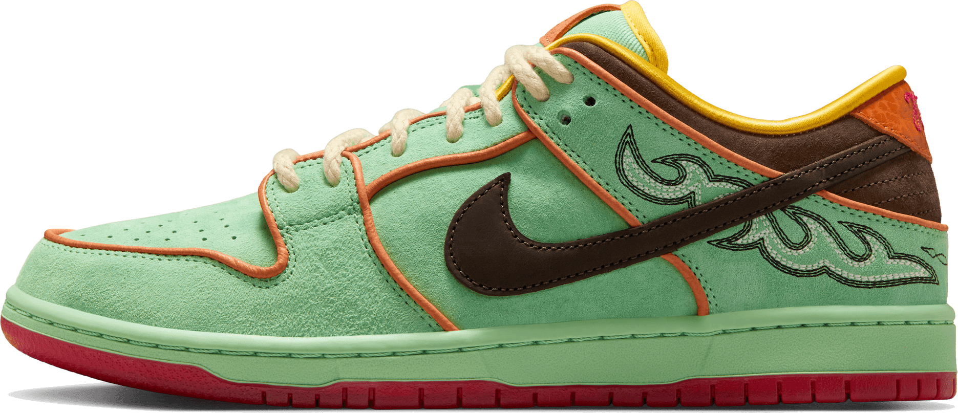 Nike SB Dunk Low Pro QS "BHM Rodeo" Tourmaline