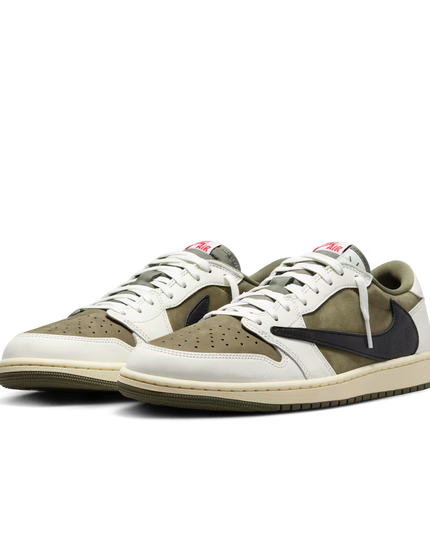 Jordan 1 Low Travis Medium Olive