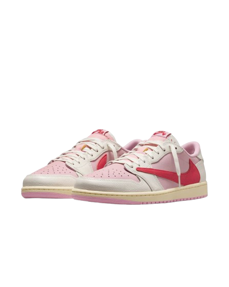Travis Scott x Air Jordan 1 Retro Low OG PS 'Sail Tropical Pink'