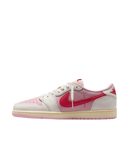 Travis Scott x Air Jordan 1 Retro Low OG PS 'Sail Tropical Pink'
