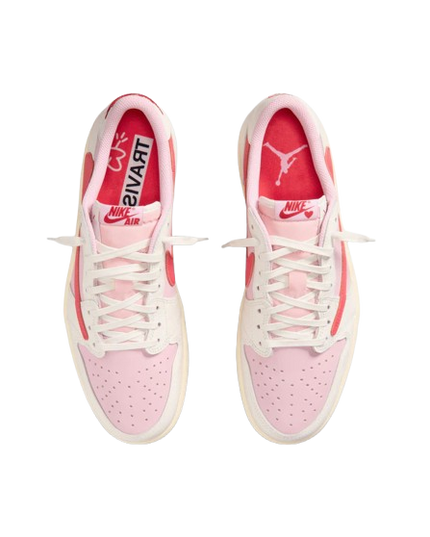 Travis Scott x Air Jordan 1 Retro Low OG PS 'Sail Tropical Pink'