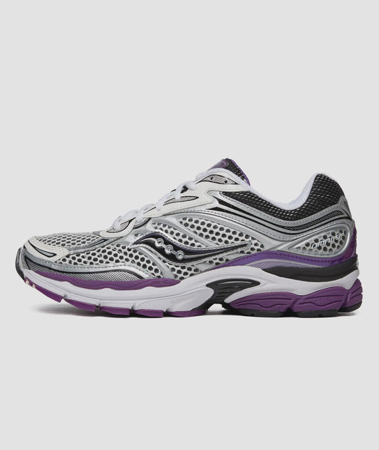 Saucony ProGrid Omni 9 White Black Silver Purple
