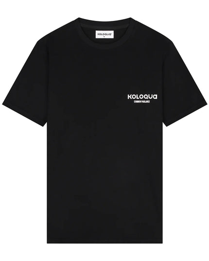 KOLOQUA Common Parlace Black Tee
