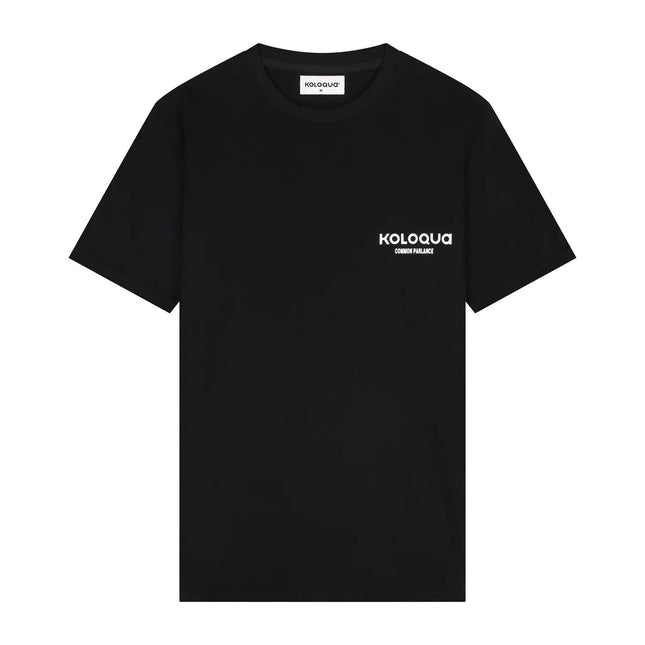 KOLOQUA Common Parlace Black Tee