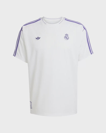 Adidas Real Madrid Terrace Icons Jersey White