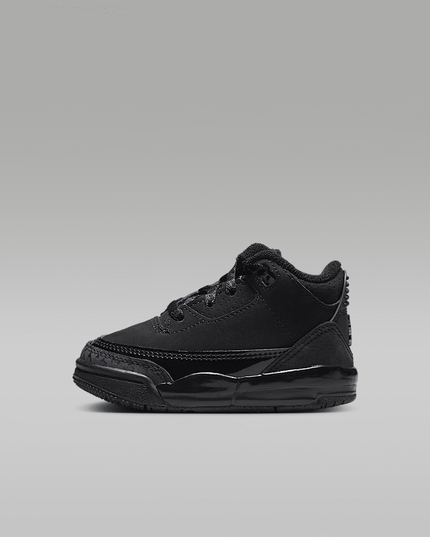 Air Jordan 3 Retro TD Black Cat 2025