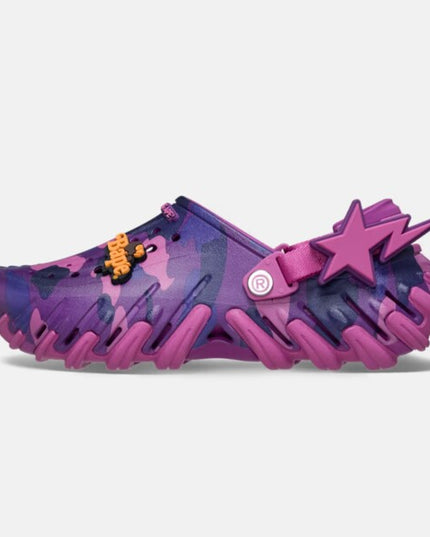BAPE x Crocs Echo RO Clog "Purple Camo"