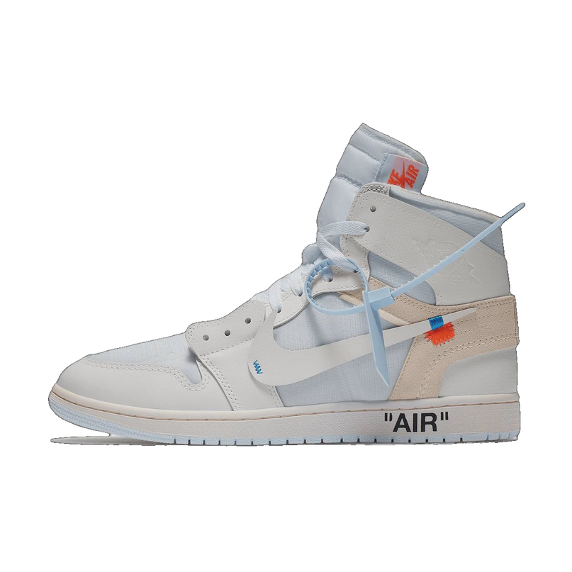 Virgil Abloh Archive x Air Jordan 1 High OG Alaska White