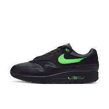 air max 1 ess anthracite/green strike-black