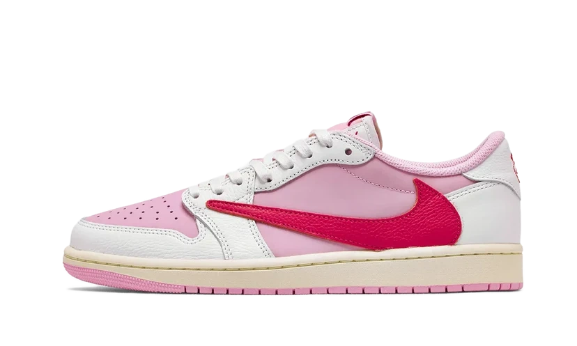 Jordan 1 Retro Low OG SP Travis Scott Sail Tropical Pink