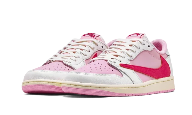 Jordan 1 Retro Low OG SP Travis Scott Sail Tropical Pink