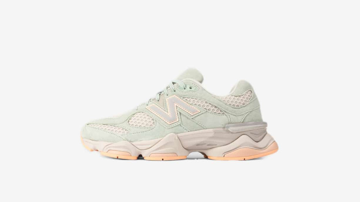New Balance 9060 The Whitaker Group Missing Pieces Silver Moss Green