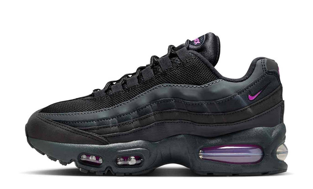 Nike Air Max 95 GS Black Vivid Purple