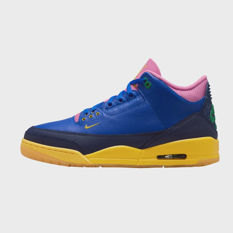 Jordan 3 Retro Brazil blauw