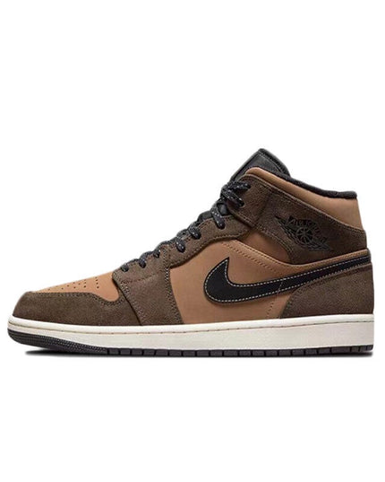 Air Jordan 1 Mid Dark Chocolate Mocha