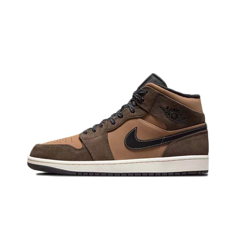 Air Jordan 1 Mid Dark Chocolate Mocha