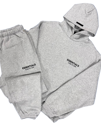 FEAR OF GOD ESSENTIALS - FLEECE LIGHT - HEATHER GRAY