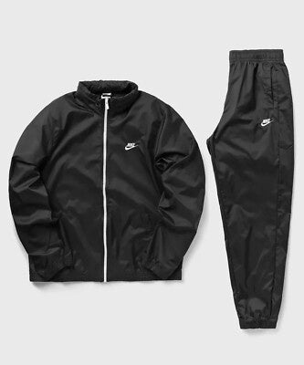 Sportswear Club Lined Woven Track Suit black