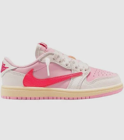 Travis Scott x Air Jordan 1 Retro Low OG PS 'Sail Tropical Pink'