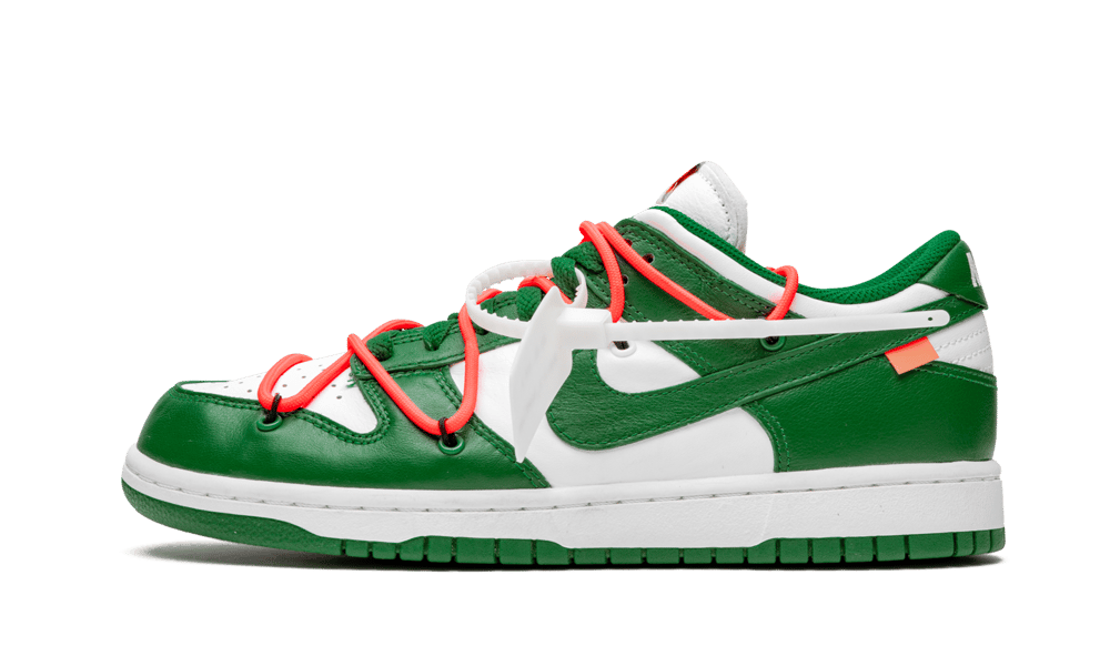 Dunk Low Off-White Pine Green USED