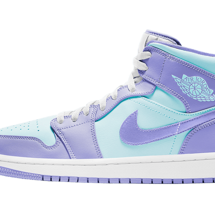 Jordan 1 Mid Purple Aqua