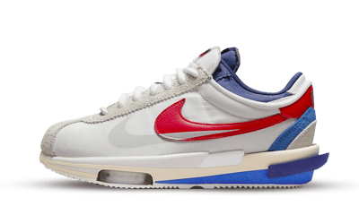 Nike Zoom Cortez SP Sacai White University Red Blue