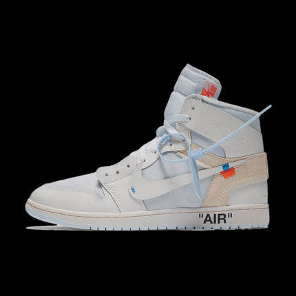 Virgil Abloh Archive x Air Jordan 1 High OG "Alaska" white