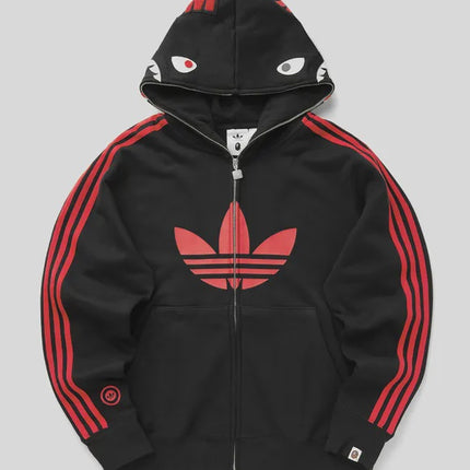 Adidas x Bape Shark Hoodie Black