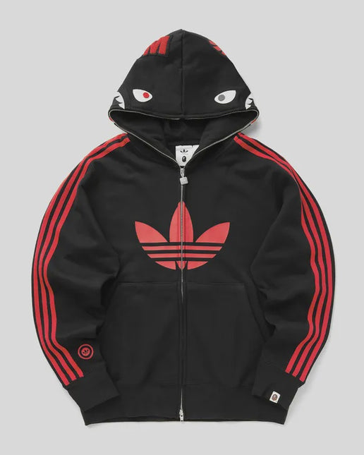 Adidas x Bape Shark Hoodie Black